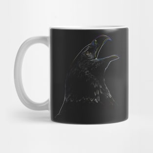 Eagle, American Patriotic Eagle, colored Mug